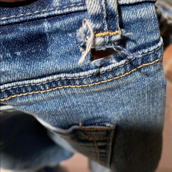 Forever 21 Distressed Ankle Jeans Jrs L - Picture 6 of 6